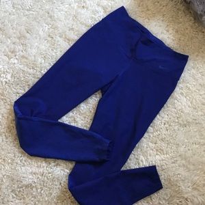 Royal blue workout leggings